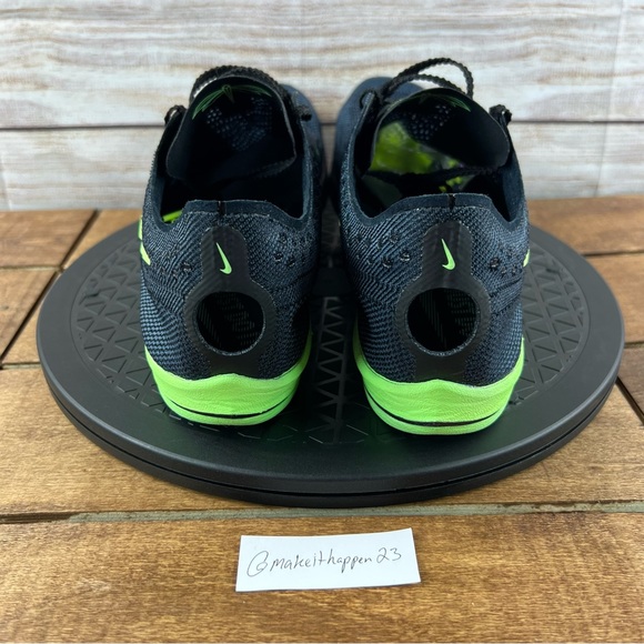 Nike ZoomX DragonFly Black Lime Blast Spiked Track Shoes - Picture 6 of 9